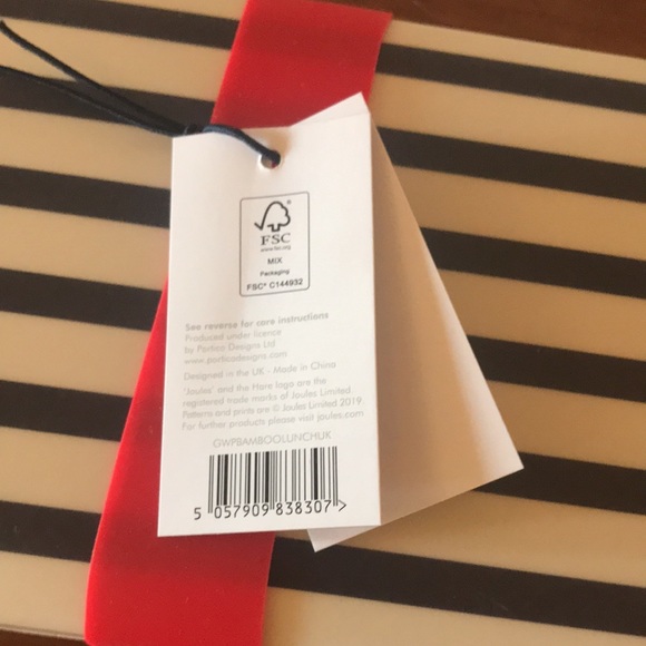 Joules bamboo lunch box - Picture 3 of 5